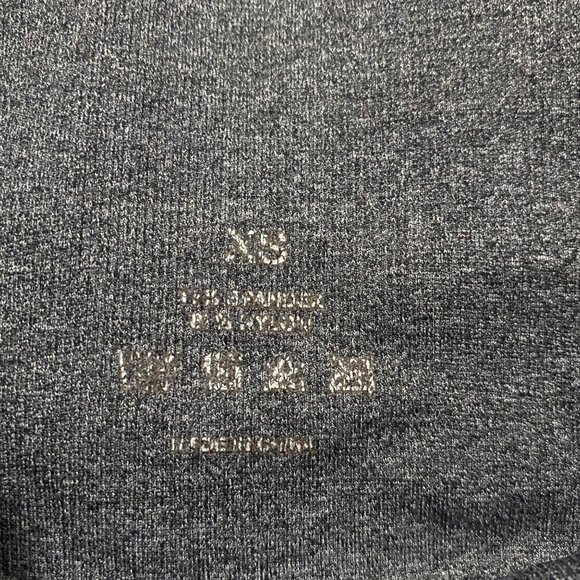 NVGTN Gray Back Contour Solid Seamless Leggings Size XS - Picture 5 of 8